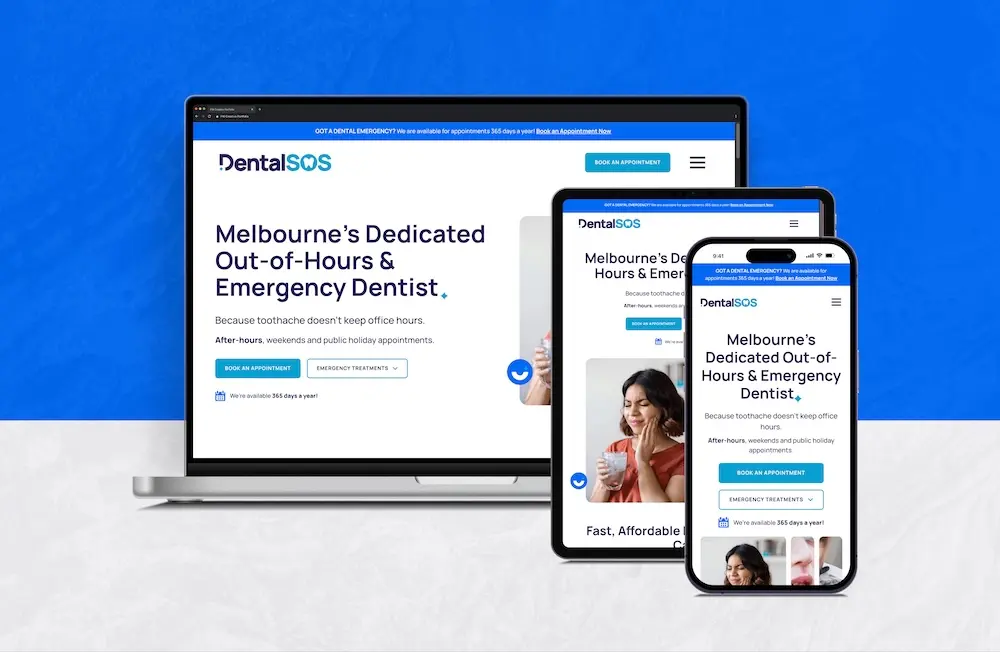 Website we built for Dental Implant & Surgical Centre